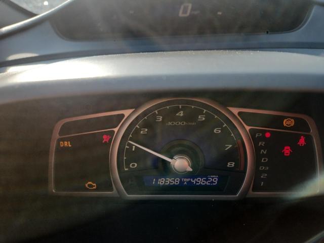 19XFA1F57BE036262 - 2011 HONDA CIVIC LX შავი ფოტო 9