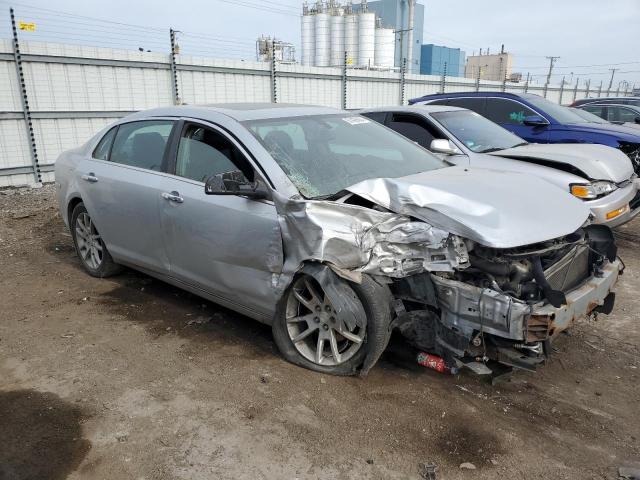 1G1ZG5E73CF137482 - 2012 CHEVROLET MALIBU LTZ ვერცხლისფერი ფოტო 4