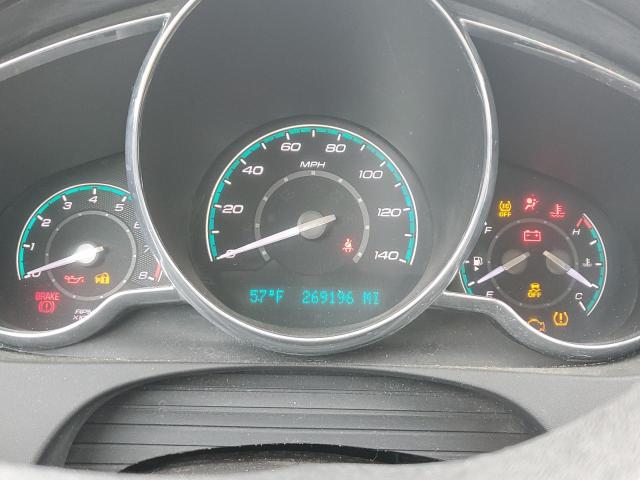 1G1ZG5E73CF137482 - 2012 CHEVROLET MALIBU LTZ ვერცხლისფერი ფოტო 9