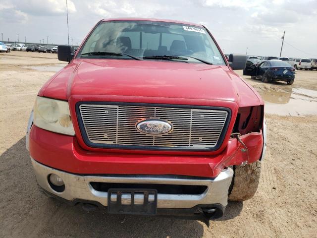 1FTPX14536FA33313 - 2006 FORD F150 RED photo 5