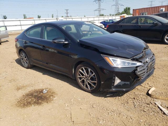 KMHD84LF2LU036279 - 2020 HYUNDAI ELANTRA SEL BLACK photo 4