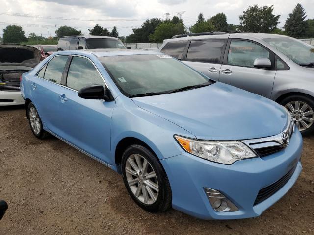 4T4BF1FK6CR177205 - 2012 TOYOTA CAMRY BASE BLUE photo 4