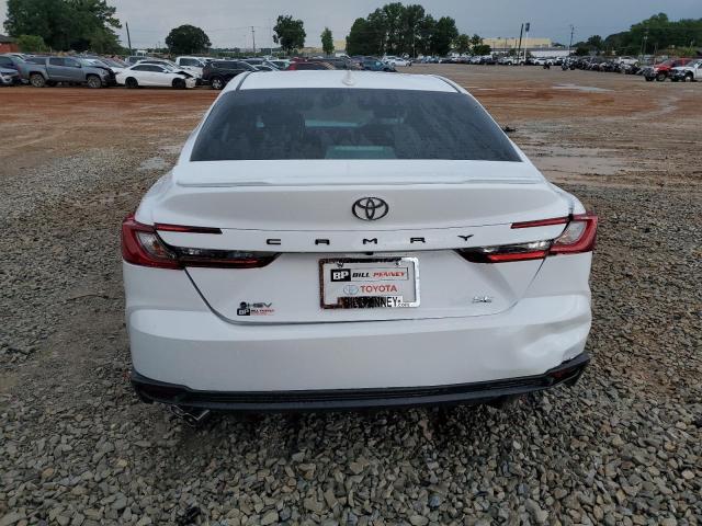 4T1DAACK0SU611512 - 2025 TOYOTA CAMRY XSE WHITE photo 6