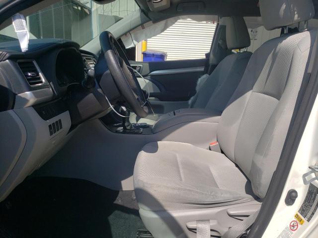 5TDBZRFH9JS892862 - 2018 TOYOTA HIGHLANDER LE თეთრი ფოტო 7