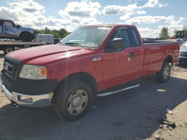 1FTRF14W65NB12709 - 2005 FORD F150 RED photo 1