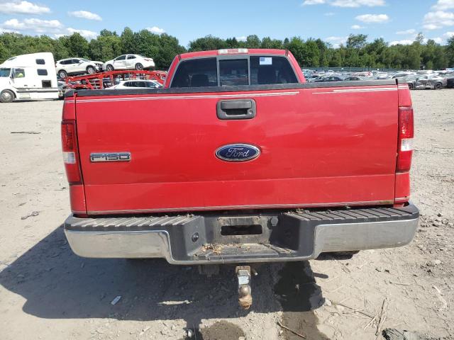 1FTRF14W65NB12709 - 2005 FORD F150 RED photo 6