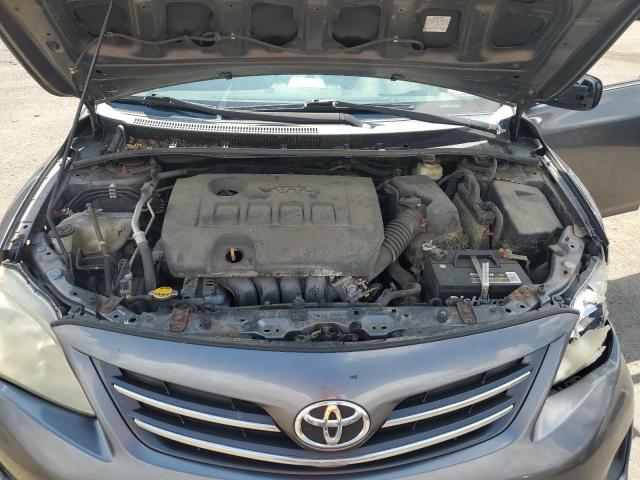5YFBU4EE5DP081307 - 2013 TOYOTA COROLLA BASE Szary zdjęcie 11