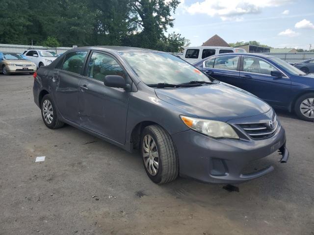 5YFBU4EE5DP081307 - 2013 TOYOTA COROLLA BASE Szary zdjęcie 4