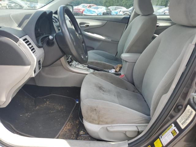 5YFBU4EE5DP081307 - 2013 TOYOTA COROLLA BASE Szary zdjęcie 7