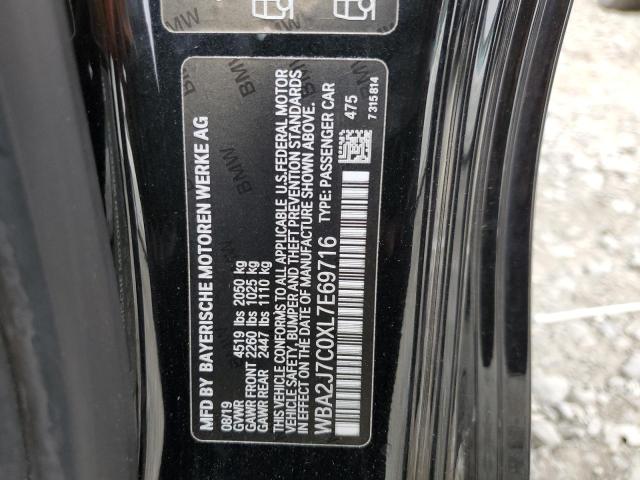 WBA2J7C0XL7E69716 - 2020 BMW M240XI BLACK photo 12