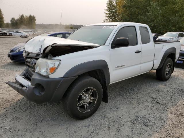 5TEUU4EN2AZ738434 - 2010 TOYOTA TACOMA ACCESS CAB თეთრი ფოტო 1