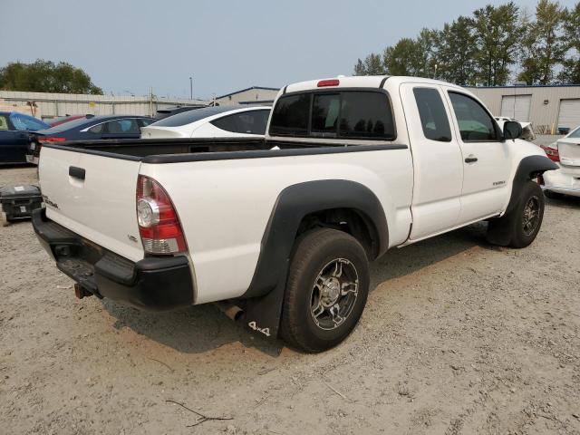 5TEUU4EN2AZ738434 - 2010 TOYOTA TACOMA ACCESS CAB თეთრი ფოტო 3