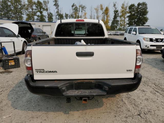 5TEUU4EN2AZ738434 - 2010 TOYOTA TACOMA ACCESS CAB თეთრი ფოტო 6