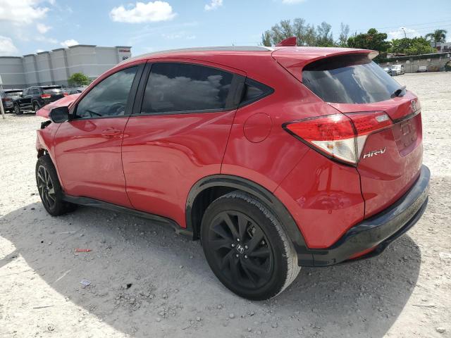 3CZRU5H17NM743663 - 2022 HONDA HR-V SPORT RED photo 2