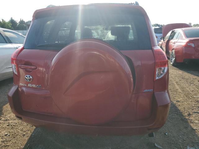 JTMBD33V175080038 - 2007 TOYOTA RAV4 RED photo 6