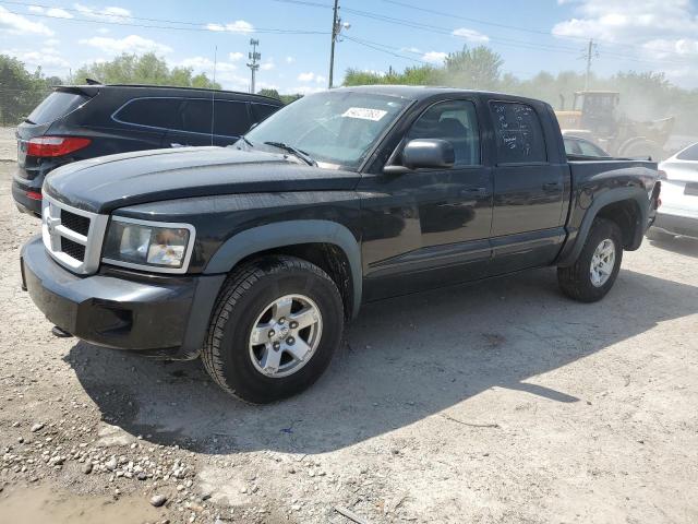 1D3HW78N48S580127 - 2008 DODGE DAKOTA TRX BLACK photo 1