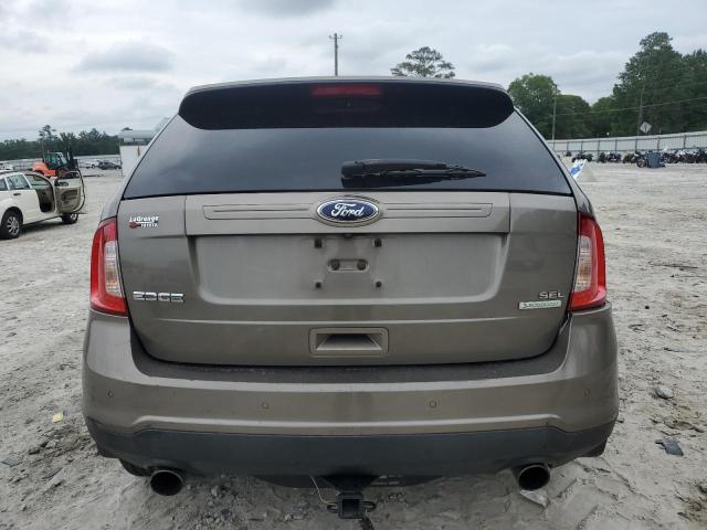 2FMDK3J99DBA51247 - 2013 FORD EDGE SEL BROWN photo 6