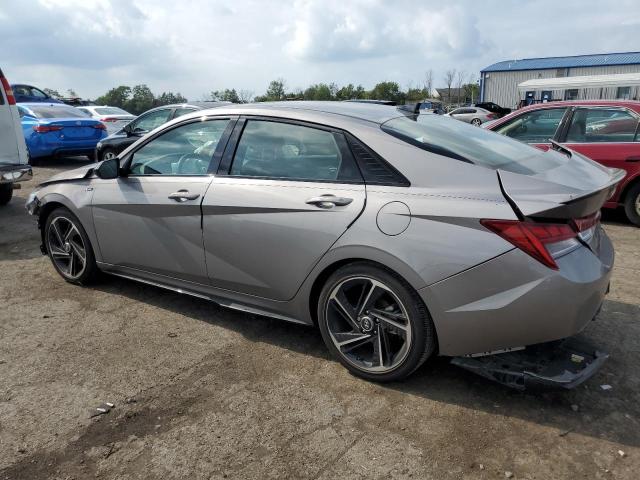 KMHLR4AF2PU382852 - 2023 HYUNDAI ELANTRA 4D N LINE SILVER photo 2