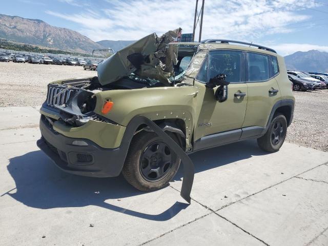 ZACCJBAT8FPB96156 - 2015 JEEP RENEGADE SPORT GREEN photo 1