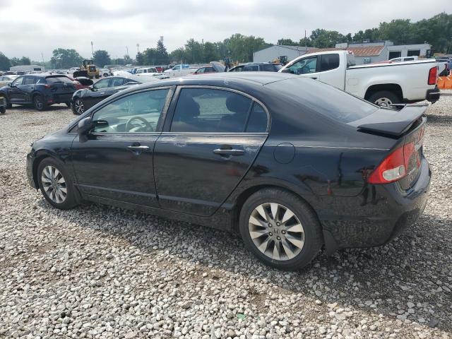2HGFA1F90AH504839 - 2010 HONDA CIVIC EXL BLACK photo 2