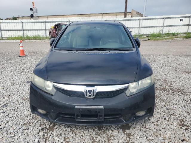 2HGFA1F90AH504839 - 2010 HONDA CIVIC EXL BLACK photo 5