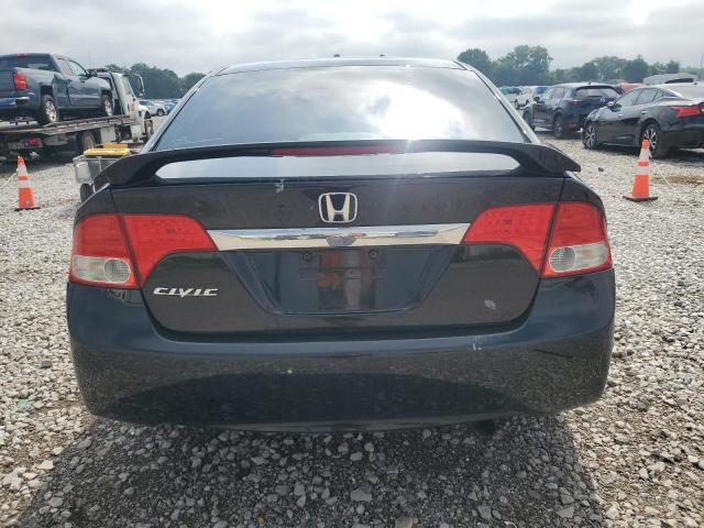 2HGFA1F90AH504839 - 2010 HONDA CIVIC EXL BLACK photo 6