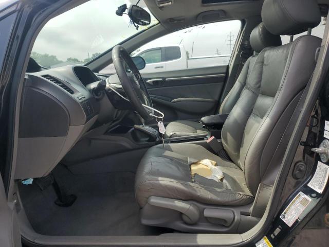 2HGFA1F90AH504839 - 2010 HONDA CIVIC EXL BLACK photo 7