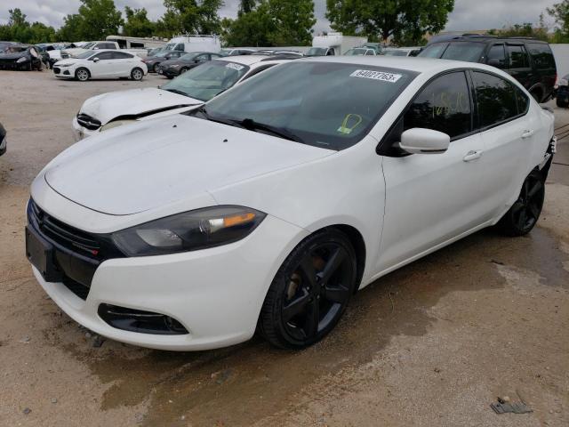 1C3CDFEB7FD411111 - 2015 DODGE DART GT WHITE photo 1