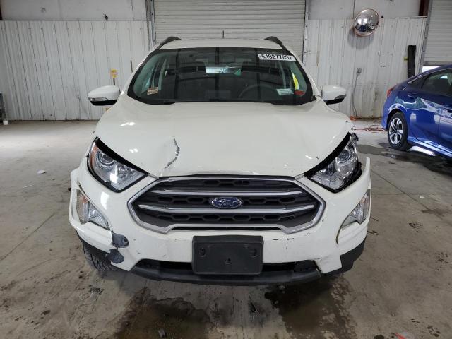 MAJ6S3GL2MC409553 - 2021 FORD ECOSPORT SE WHITE photo 5