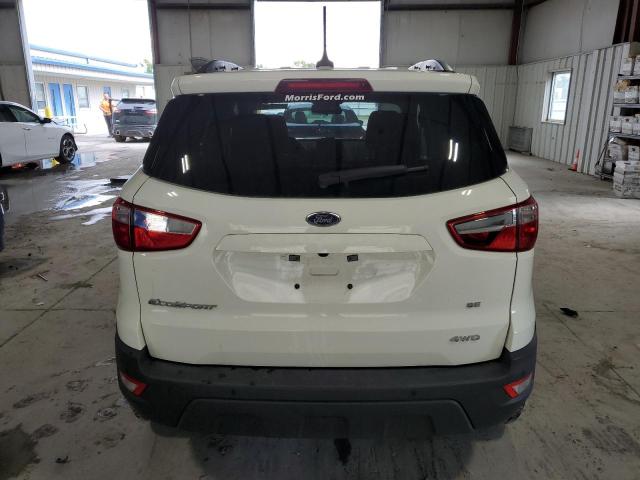 MAJ6S3GL2MC409553 - 2021 FORD ECOSPORT SE WHITE photo 6