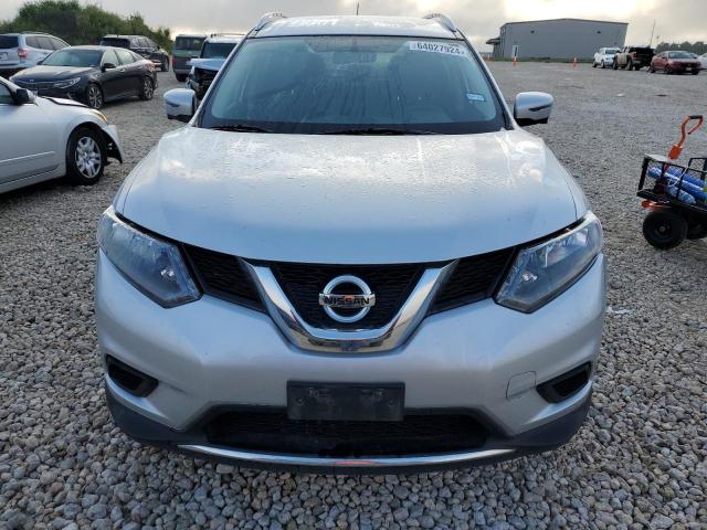 KNMAT2MT8GP726590 - 2016 NISSAN ROGUE S SILVER photo 5