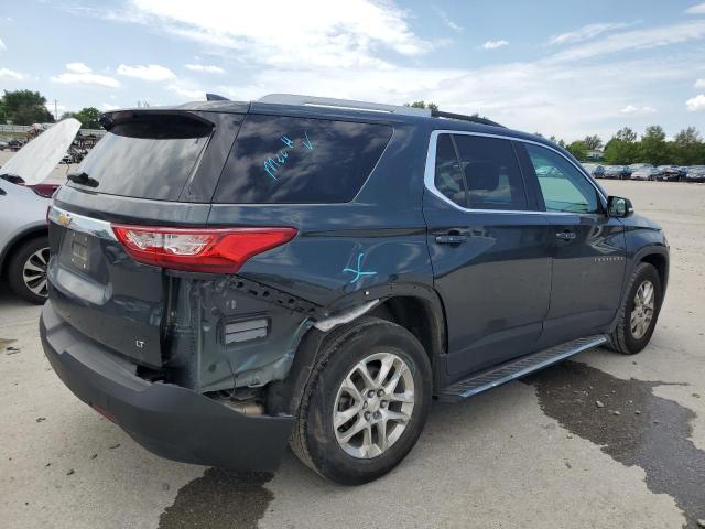 1GNERGKW4JJ258577 - 2018 CHEVROLET TRAVERSE LT 灰色 照片 3