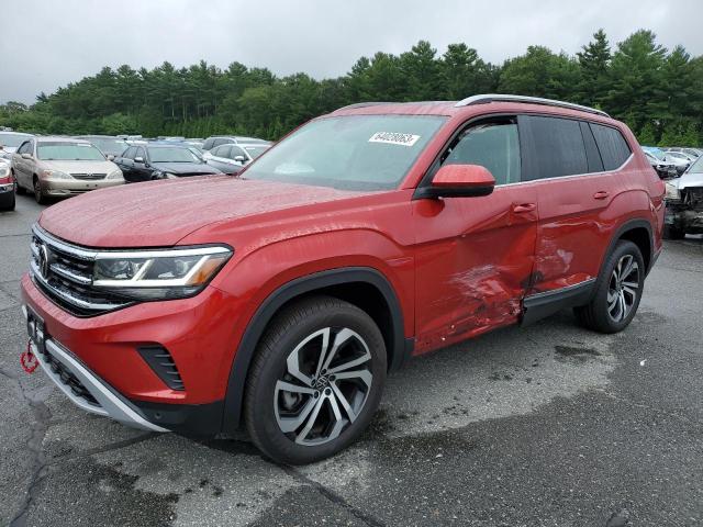1V2BP2CA9NC543761 - 2022 VOLKSWAGEN ATLAS SEL RED photo 1