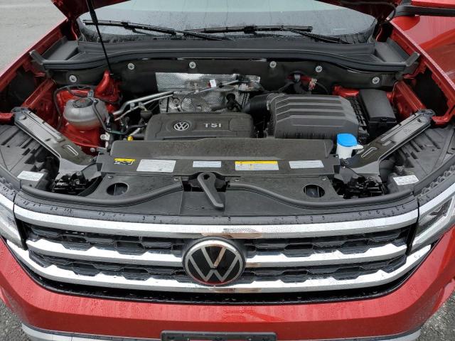 1V2BP2CA9NC543761 - 2022 VOLKSWAGEN ATLAS SEL RED photo 12