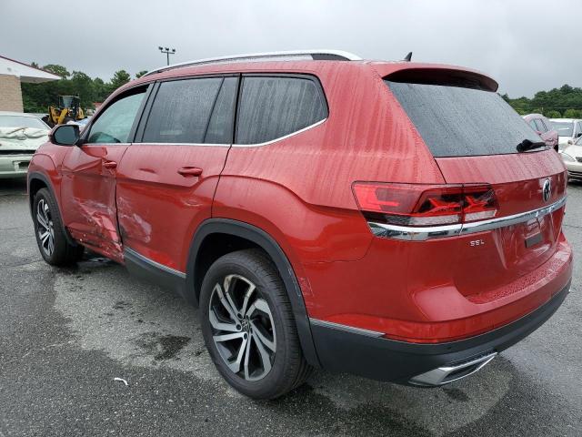 1V2BP2CA9NC543761 - 2022 VOLKSWAGEN ATLAS SEL RED photo 2