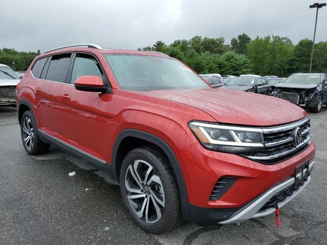 1V2BP2CA9NC543761 - 2022 VOLKSWAGEN ATLAS SEL RED photo 4