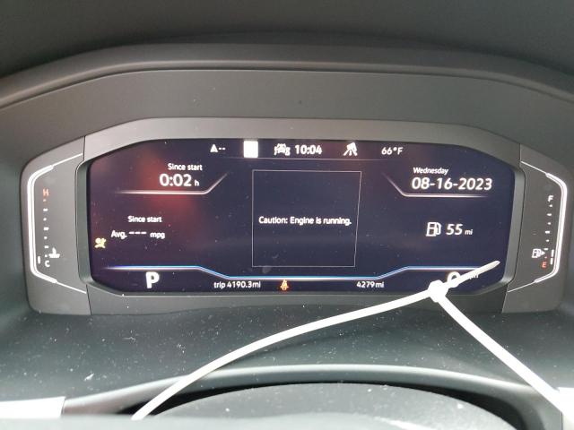 1V2BP2CA9NC543761 - 2022 VOLKSWAGEN ATLAS SEL RED photo 9