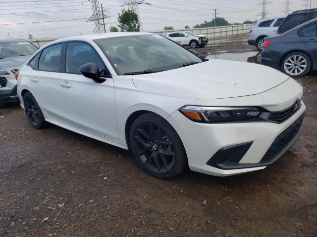 2HGFE2F56NH538829 - 2022 HONDA CIVIC SPORT თეთრი ფოტო 4