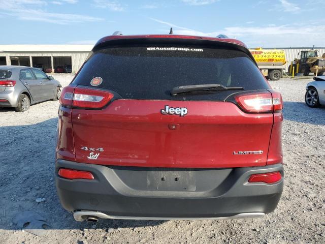 1C4PJMDB7HW500129 - 2017 JEEP CHEROKEE LIMITED RED photo 6