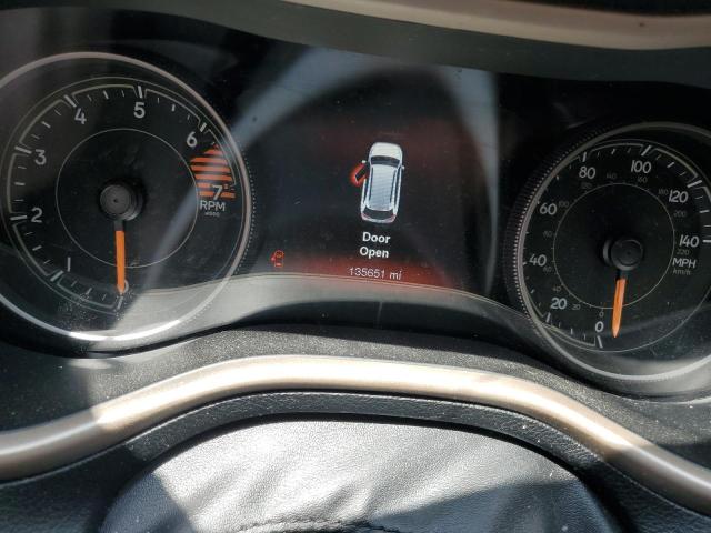 1C4PJMDB7HW500129 - 2017 JEEP CHEROKEE LIMITED RED photo 9