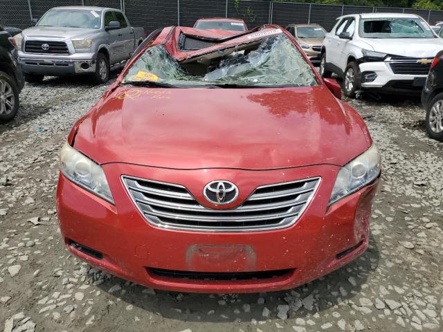 JTNBB46K793052686 - 2009 TOYOTA CAMRY HYBRID RED photo 5