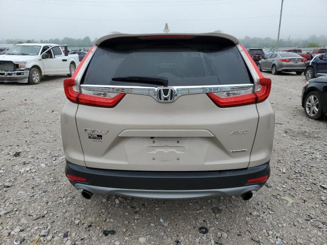 2HKRW2H90JH666199 - 2018 HONDA CR-V TOURING TAN photo 6