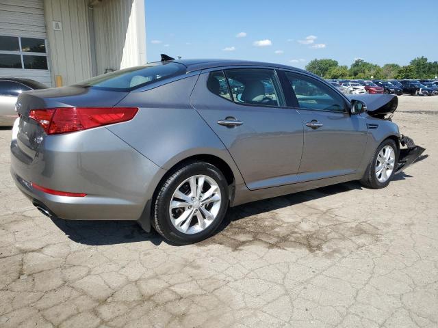 5XXGN4A79CG085751 - 2012 KIA OPTIMA EX GRAY photo 3