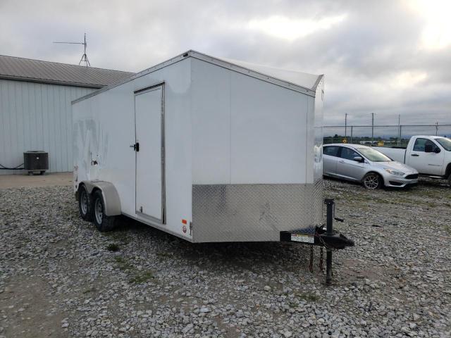 542BC1625JB020284 - 2018 BRAV TRAILER WHITE photo 1