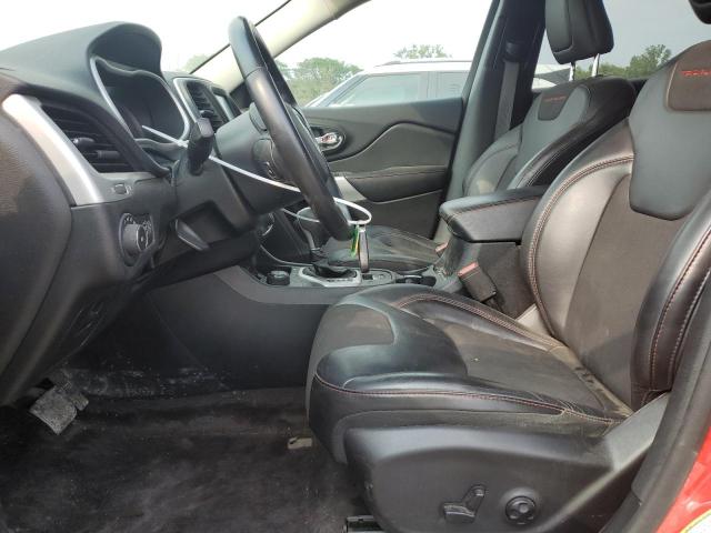 1C4PJMBX9JD607473 - 2018 JEEP CHEROKEE TRAILHAWK RED photo 7