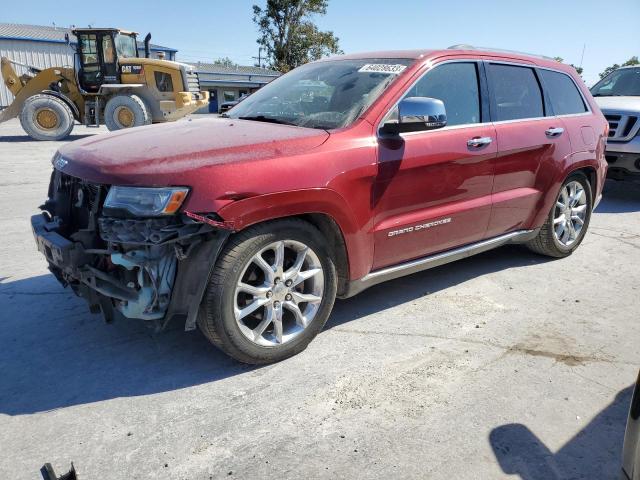 1C4RJFJG0EC347482 - 2014 JEEP GRAND CHER SUMMIT Bordo foto 1