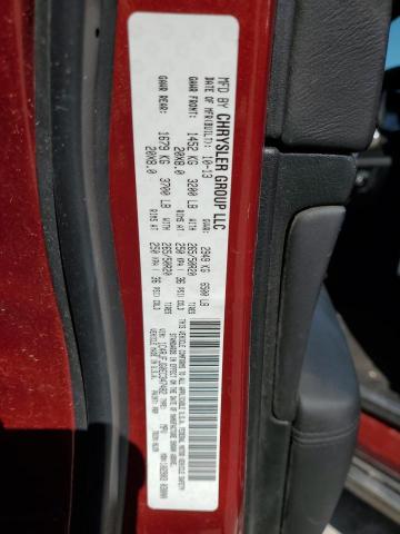 1C4RJFJG0EC347482 - 2014 JEEP GRAND CHER SUMMIT Bordo foto 14