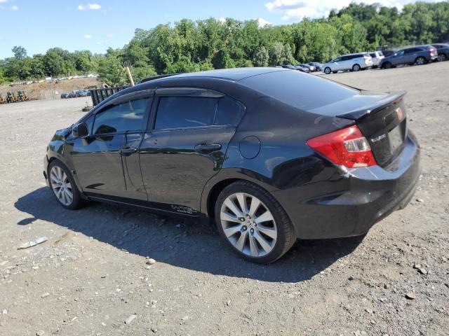 2HGFB6E58CH703438 - 2012 HONDA CIVIC SI BLACK photo 2