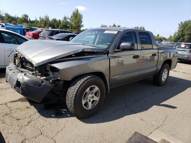 1D7HW48N35S180794 - 2005 DODGE DAKOTA QUAD SLT GRAY photo 1