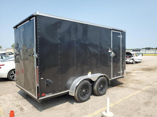 4D6EB1624NC061882 - 2022 CARGO TRAILER BLACK photo 4